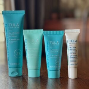 TULA Skincare Beauty Break 4 Piece Mini Set